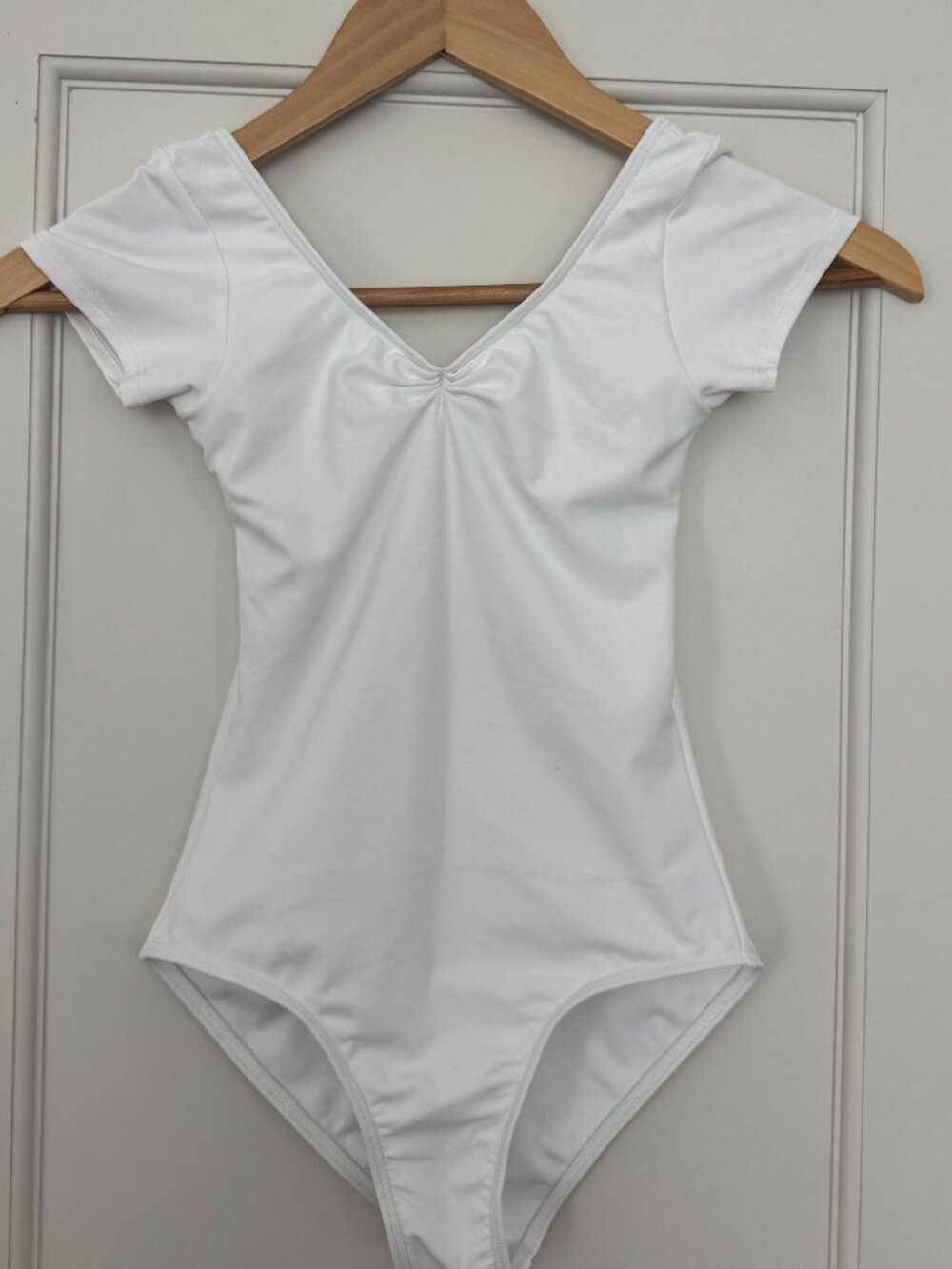 Wear Moi Candide Leotard - White - Child 12/14